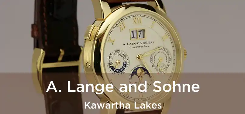  A. Lange and Sohne Kawartha Lakes
